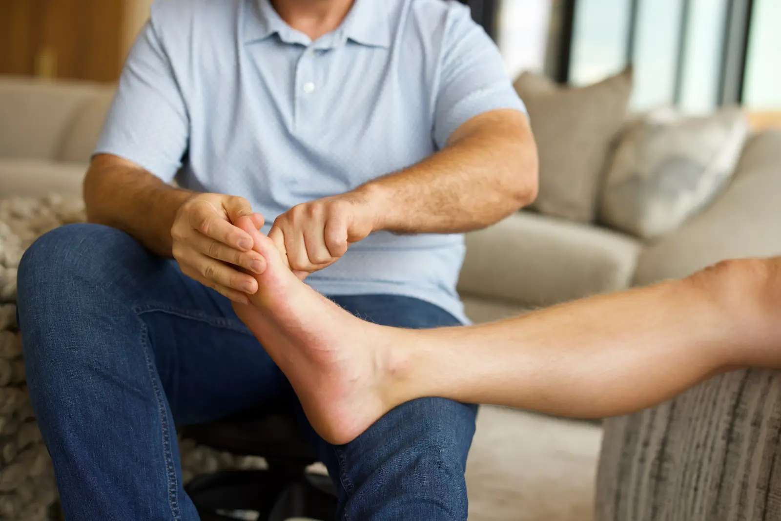 Symbolic imagery for the story the feet reveal